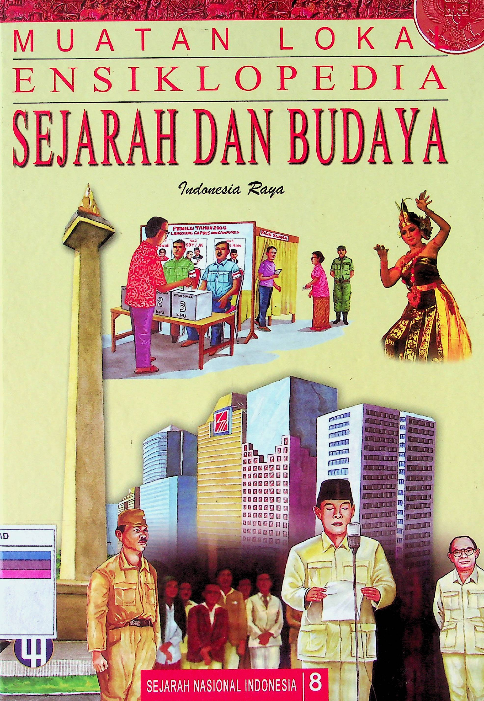 SEJARAH NASIONAL INDONESIA 8 MUATAN LOKAL ENSIKLOPEDIA SEJARAH DAN BUDAYA INDONESIA RAYA